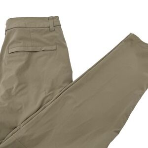 Lululemon Commission Pant Men 30 Khaki Tan Slim Fit Warpstreme Chino Trousers